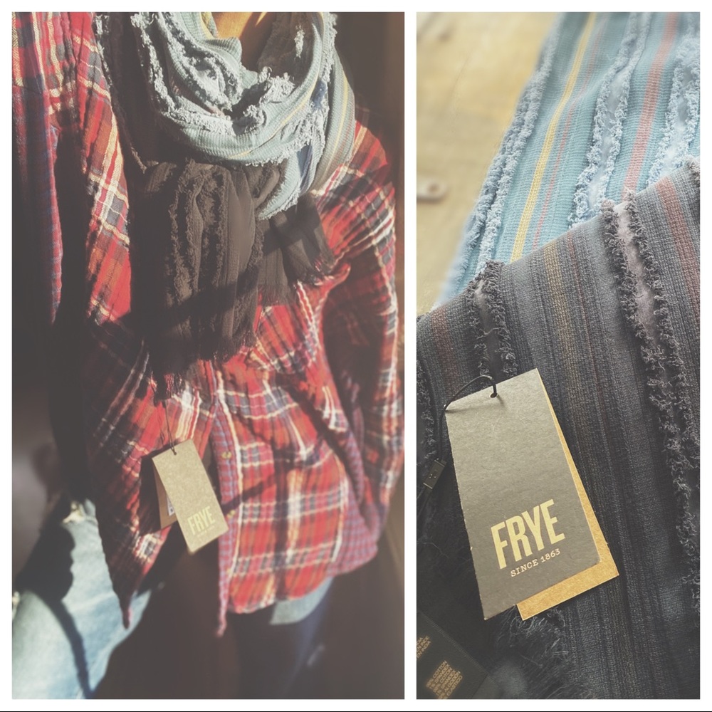 Frye Multicolor Striped Scarf - image 4